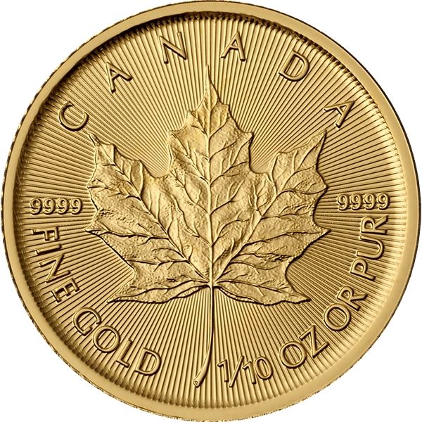 1/10 Maple Leaf Coin